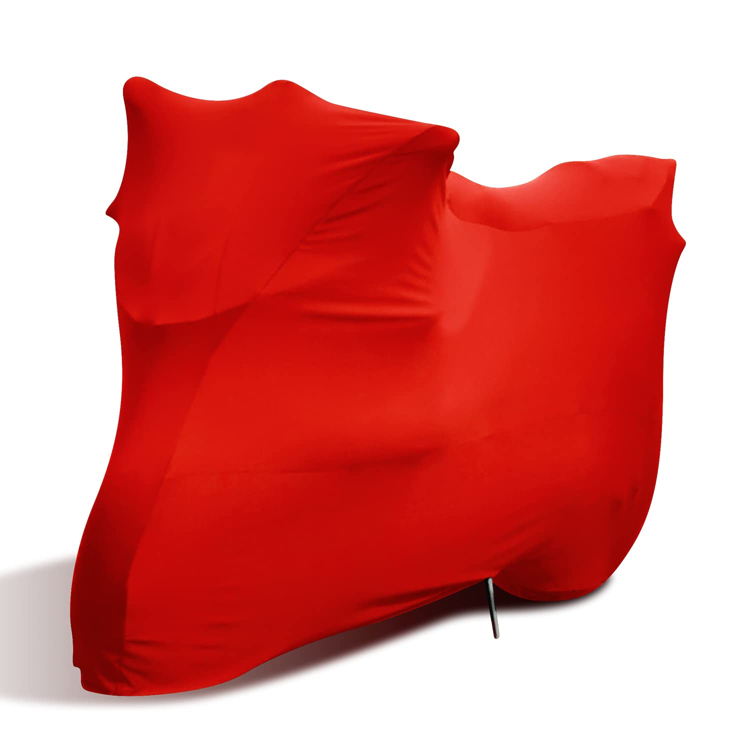 TECTICO Indoor Motorrad Abdeckplane Weich Samt-Stretch Stoff Elastisch Staubschutz XXL XXXL Motorradabdeckung für Innen Garage Hallen Show, Rot 116 x 43 x 55 inches TECTICO Indoor Motorrad Abdeckplane Weich Samt-Stretch Stoff Elastisch Staubschutz XXL XXXL Motorradabdeckung für Innen Garage Hallen Show, Rot 116 x 43 x 55 inches von TECTICO