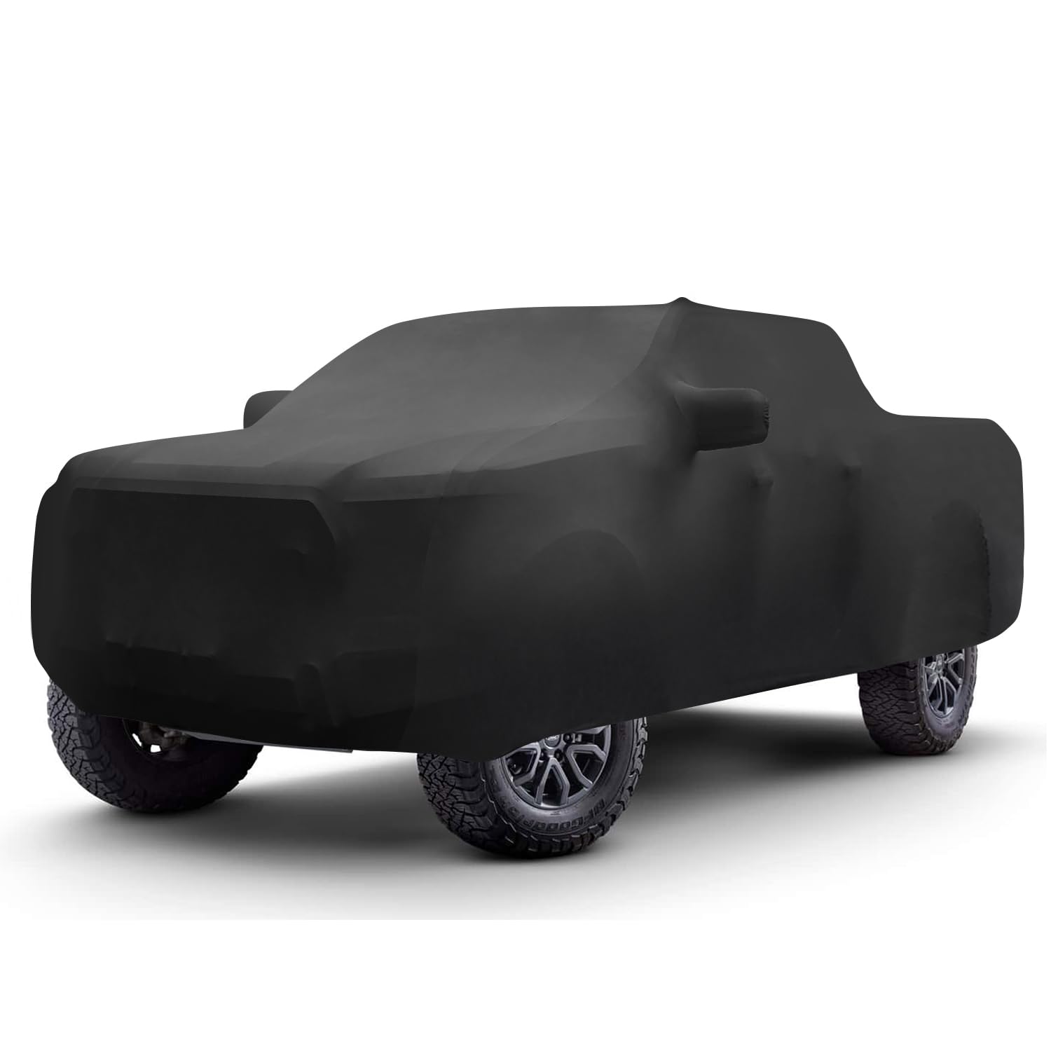 TECTICO Indoor Pickup Autoplane Elastisch Atmungsaktiv Staubschutz Weich Stretch Stoff Autoabdeckung für Innen Garage Hallen Auto Show, Schwarz TECTICO Indoor Pickup Autoplane Elastisch Atmungsaktiv Staubschutz Weich Stretch Stoff Autoabdeckung für Innen Garage Hallen Auto Show, Schwarz von TECTICO