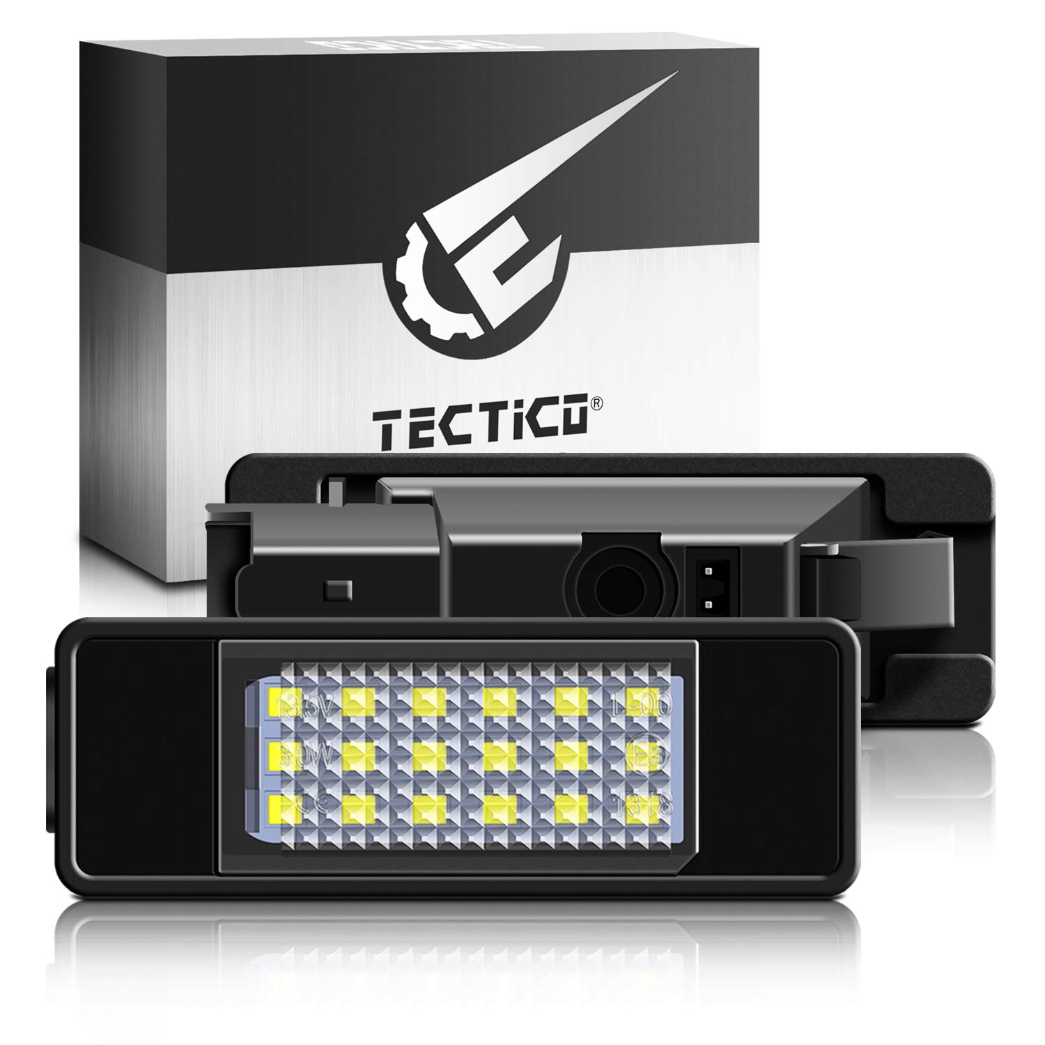 TECTICO LED Kennzeichenbeleuchtung Nummernschildbeleuchtung SMD Canbus 6000K Xenon Weiß für 106 1007 207 307 308 406 407 408 C2 C3 C4 C5 C6 C8 Berlingo, 2 Stücke TECTICO LED Kennzeichenbeleuchtung Nummernschildbeleuchtung SMD Canbus 6000K Xenon Weiß für 106 1007 207 307 308 406 407 408 C2 C3 C4 C5 C6 C8 Berlingo, 2 Stücke von TECTICO