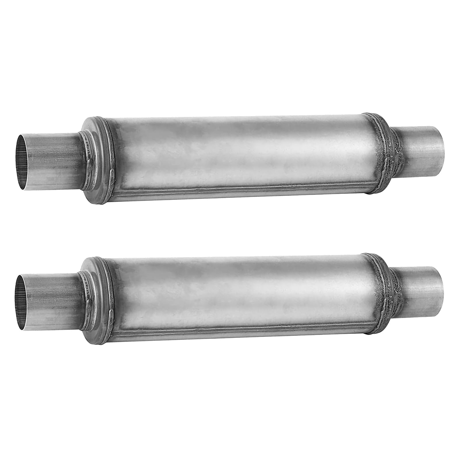 6,3 cm Auspuffschalldämpfer 6,3 cm Einlass/Auslass Auspuffschalldämpfer Universal Resonator Edelstahl Auspuffspitze 50,8 cm Gesamttiefe Sound 6,3 cm Auspuffschalldämpfer 6,3 cm Einlass/Auslass Auspuffschalldämpfer Universal Resonator Edelstahl Auspuffspitze 50,8 cm Gesamttiefe Sound von TECTRUC