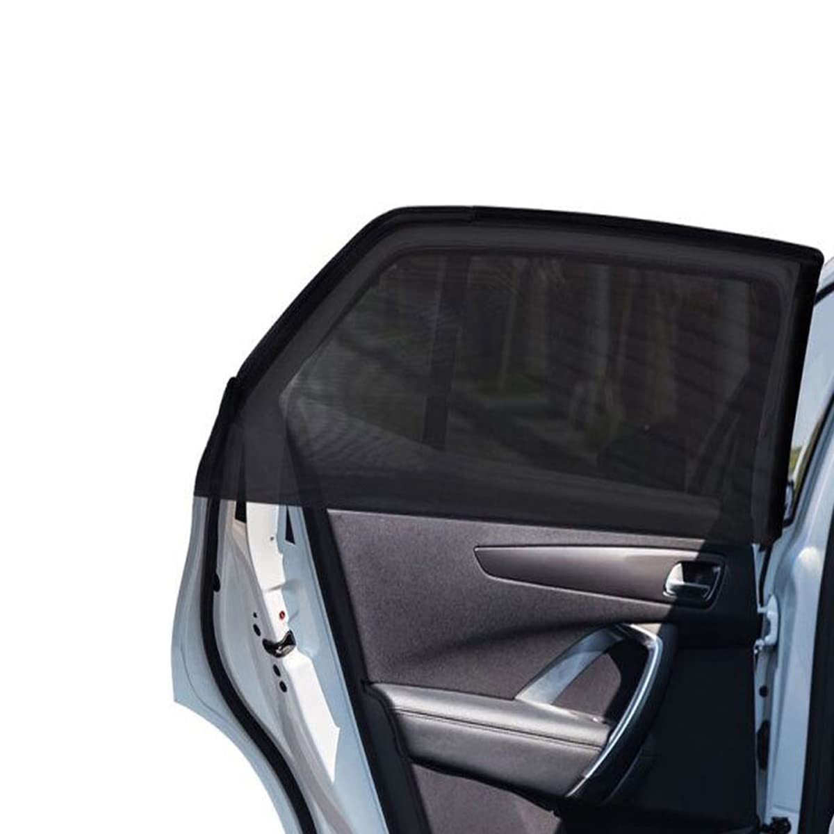 2pack Sonnenschutz Auto Baby 70-89 cm, atmungsaktive Mesh-Fensterabdeckung für Auto, Seitenfenster-Bildschirm für Auto-Campingausflug von TECUUL