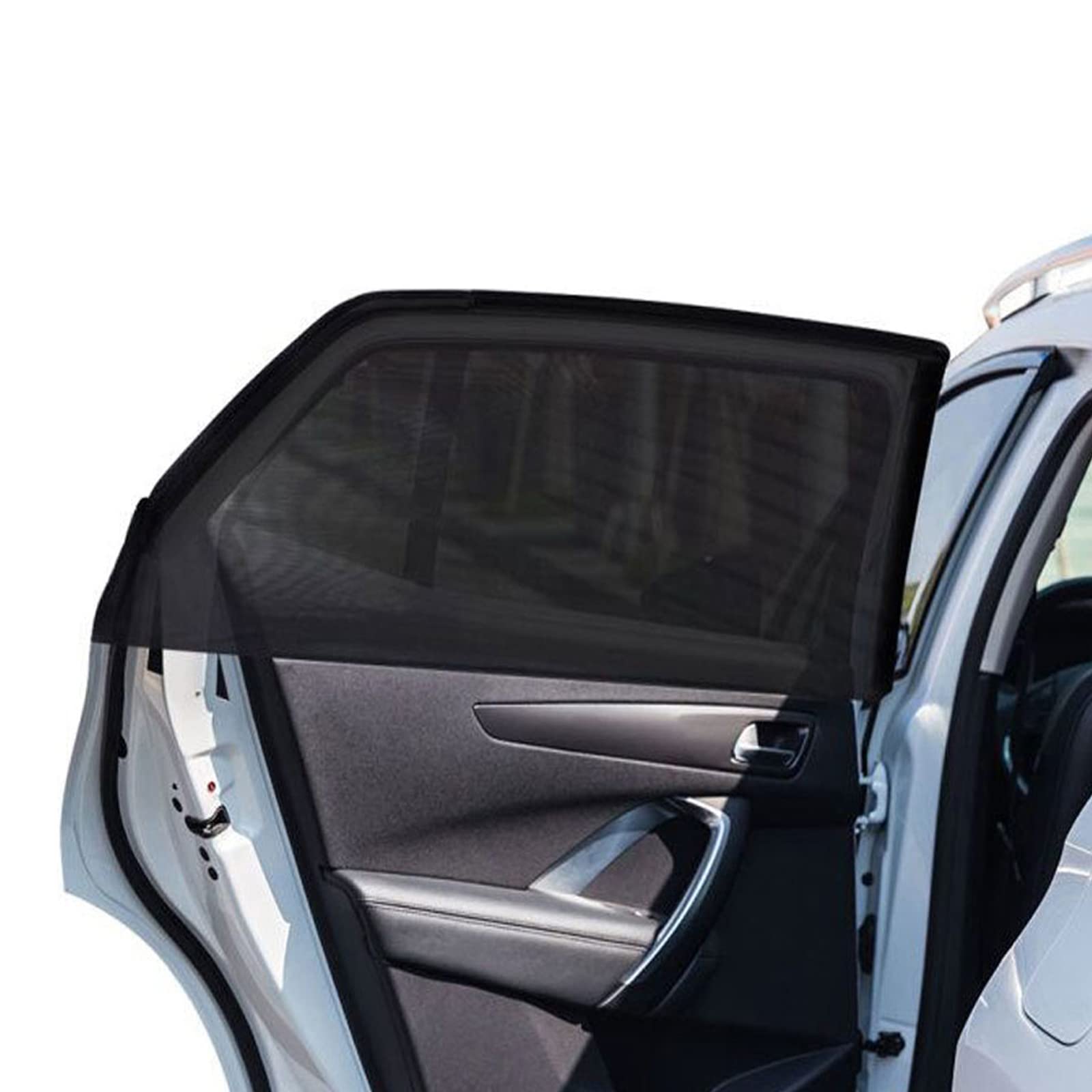 2-Stück Große 105-135CM Autofenster Sonnenschutz Auto, atmungsaktive Mesh-Fensterabdeckung für Camping, Seitenfenster-Bildschirm für Van, Camper, SUV 2-Stück Große 105-135CM Autofenster Sonnenschutz Auto, atmungsaktive Mesh-Fensterabdeckung für Camping, Seitenfenster-Bildschirm für Van, Camper, SUV von TECUUL