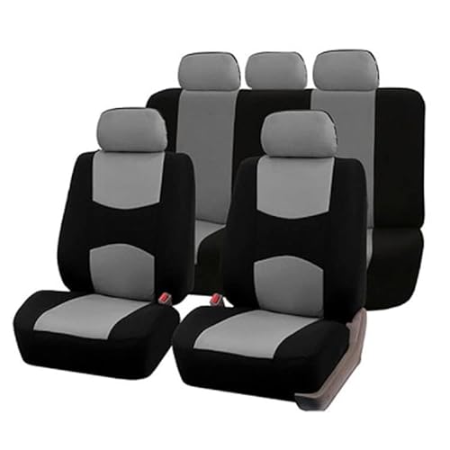 TEDE Auto-Sitzbezüge Sets für Mazda CX-30 2019 2020 2021,Auto Schonbezüge rutschfest Vordersitze Rückbank Sitzschutz,A/Gray von TEDE