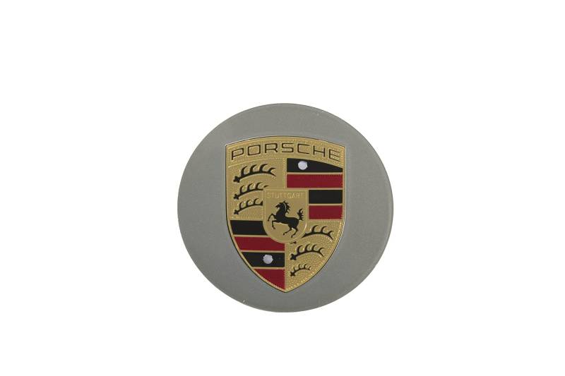 Kompatibel mit Porsche 911 992 /Panamera G2/971 Radzierdeckel/konkav/Platinsilber Met. von TEILECOM
