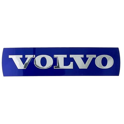 Auto Emblem für Volvo XC60 2008-2017,3D Metall Chrom Logo Emblem Badge Aufkleber original Ersatzteil Verschleißteile Kühlergrill Emblem Car Styling von TEMKIN