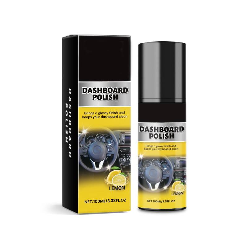 TEMOOUES Auto Interieur Reiniger Armaturenbrettpolierreiniger 100 Innenpoly Mehrzweckauto Reiniger von TEMOOUES