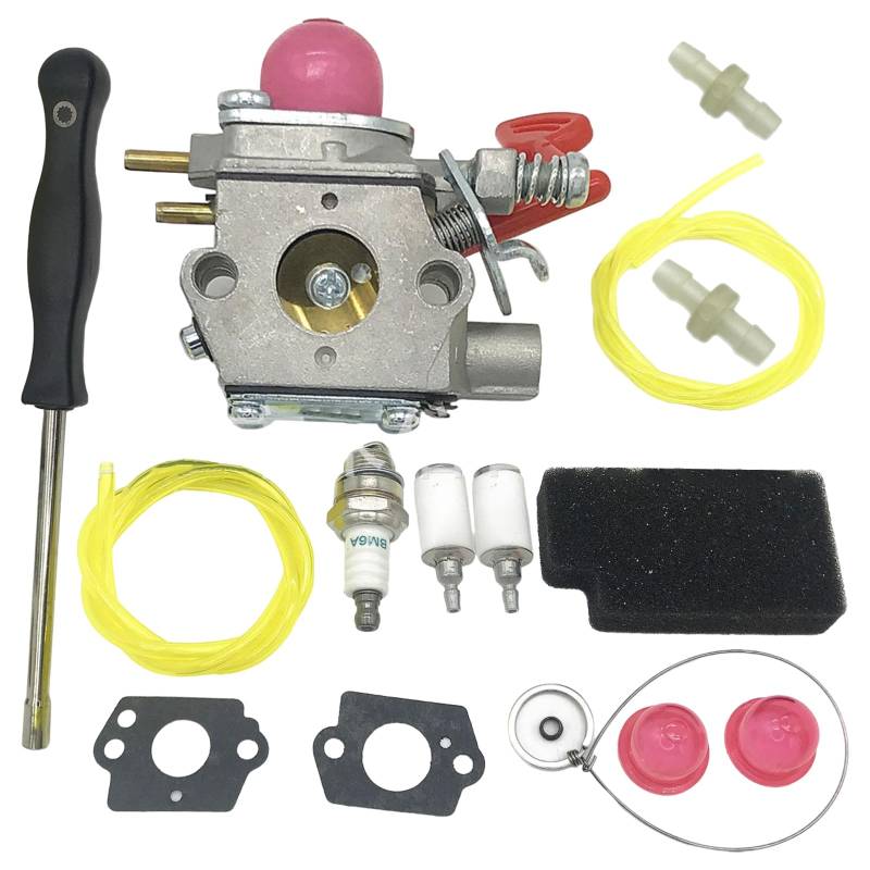 TEMOOUES Leistungsstarke, effiziente Vergaser-Sets für BVM200C BVM200VS P200C GBV325 P325 545081855 Verbesserte Gebläseeffizienz von TEMOOUES