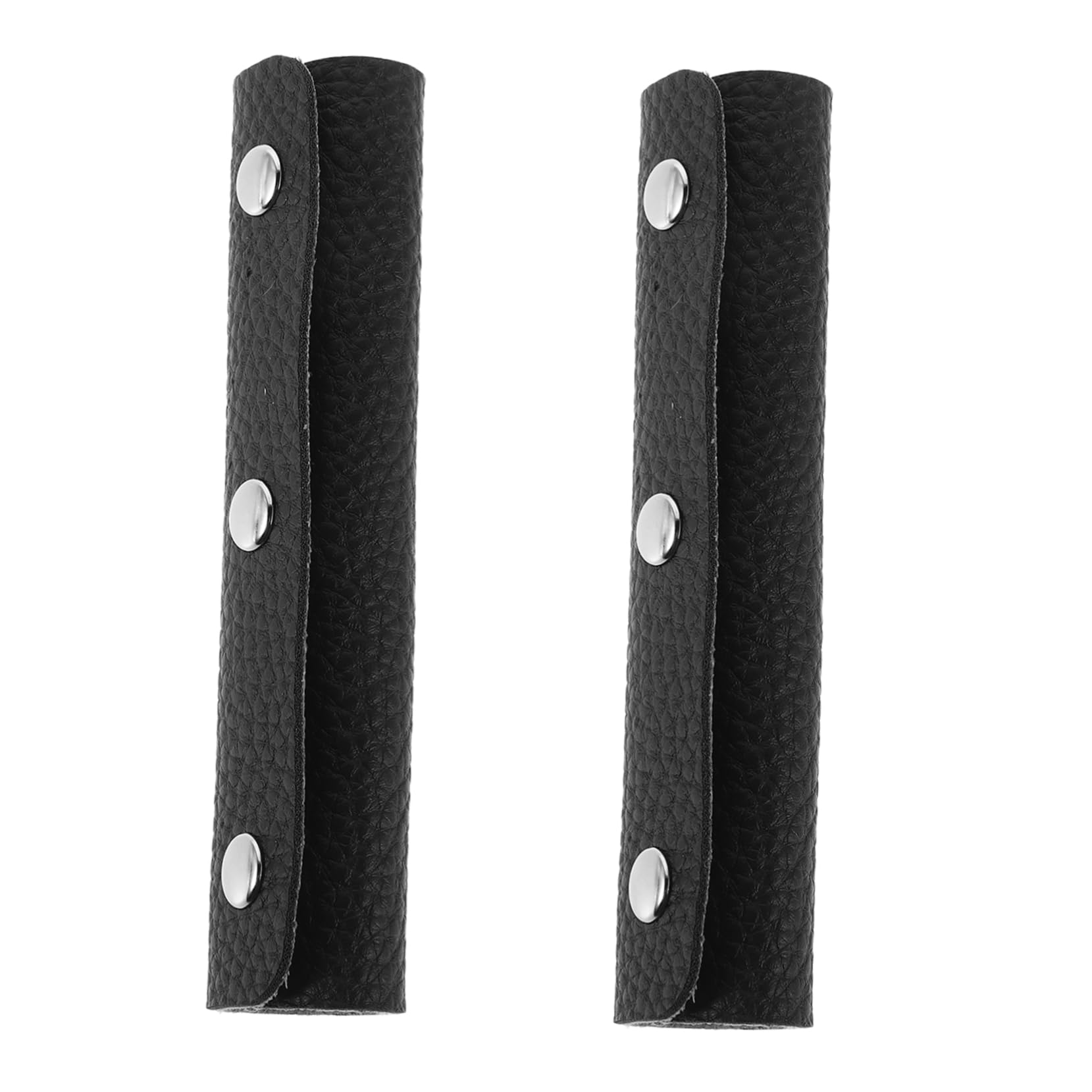 TEMPNAP Lederbeutelgriff Koffer -griffschutz Griffschutz Für Reisetaschen Koffergriffabdeckung Tragegriffhülle Für Gepäck Gepäckgriffabdeckung Pu-Leder Black TEMPNAP Lederbeutelgriff Koffer -griffschutz Griffschutz Für Reisetaschen Koffergriffabdeckung Tragegriffhülle Für Gepäck Gepäckgriffabdeckung Pu-Leder Black von TEMPNAP