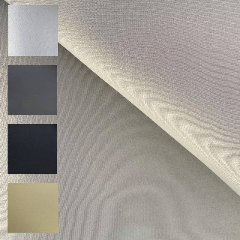 TENDAGGIMANIA Dachhimmel Stoff - Farbe GRAU 183 - MASSNAHME: L.2,5 MT X H.1,5 MT - Muster: Vlies von TENDAGGIMANIA