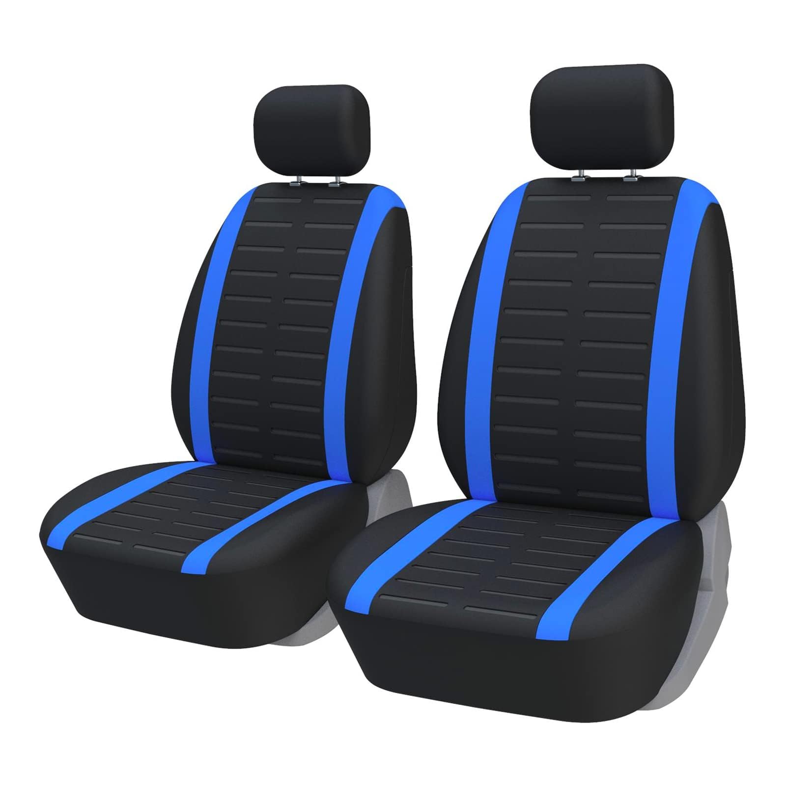 TENREV Sitzbezüge Auto Vordersitze für Sko-da Yeti 2000-2024 rutschfest und Verschleißfester Stoff Sitzschoner,Waschbarer Innenraum Zubehör,C-Blue von TENREV