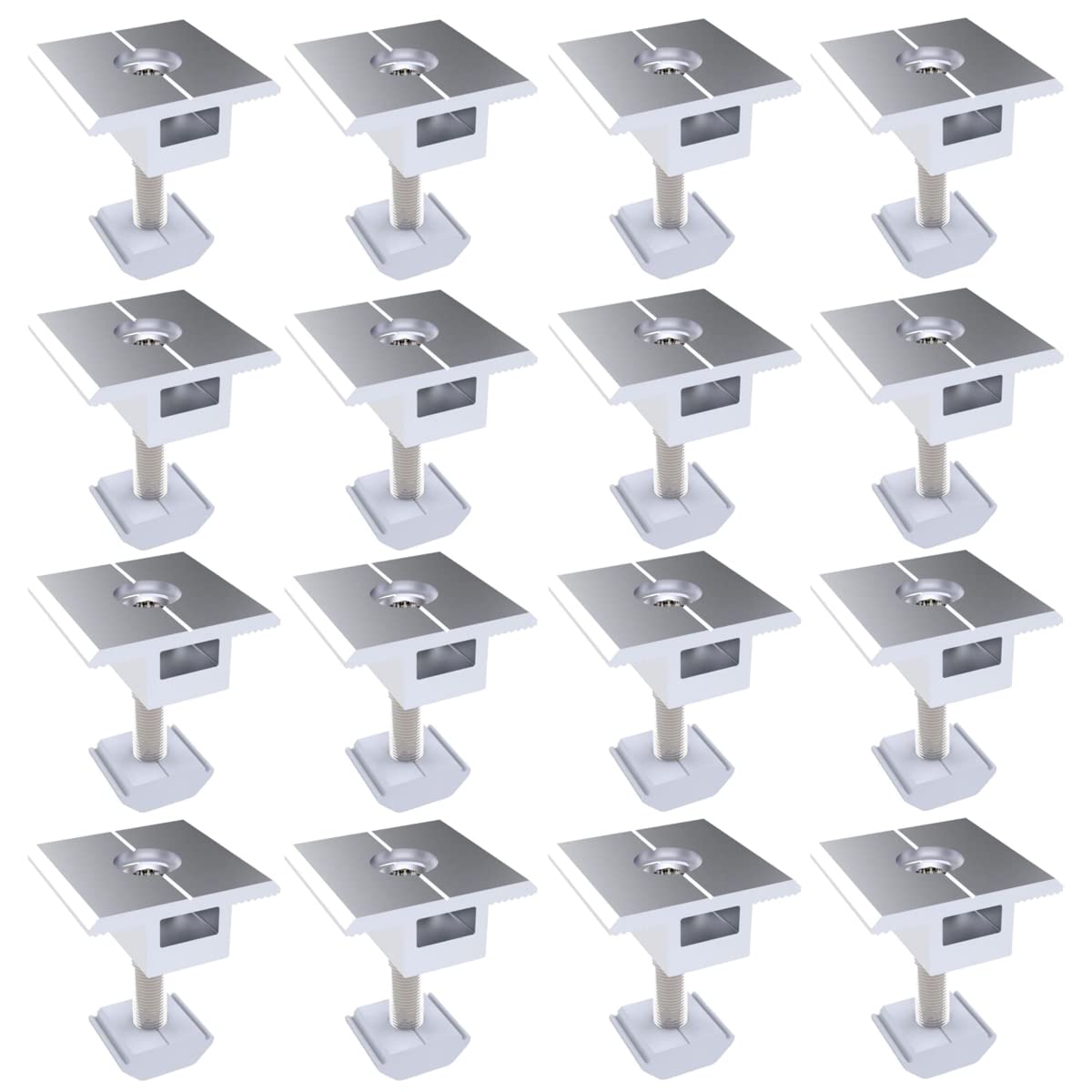Mittelklemme 16 Stück ALU Mittelklemmen 30MM PV Photovoltaik Solar Trapez Montagehalterungen, Halter Solarpanel, Solar Panel Z Halterungen, Befestigung Solarmodul Für Solarpanel Mittelklemme 16 Stück ALU Mittelklemmen 30MM PV Photovoltaik Solar Trapez Montagehalterungen, Halter Solarpanel, Solar Panel Z Halterungen, Befestigung Solarmodul Für Solarpanel von TEOV