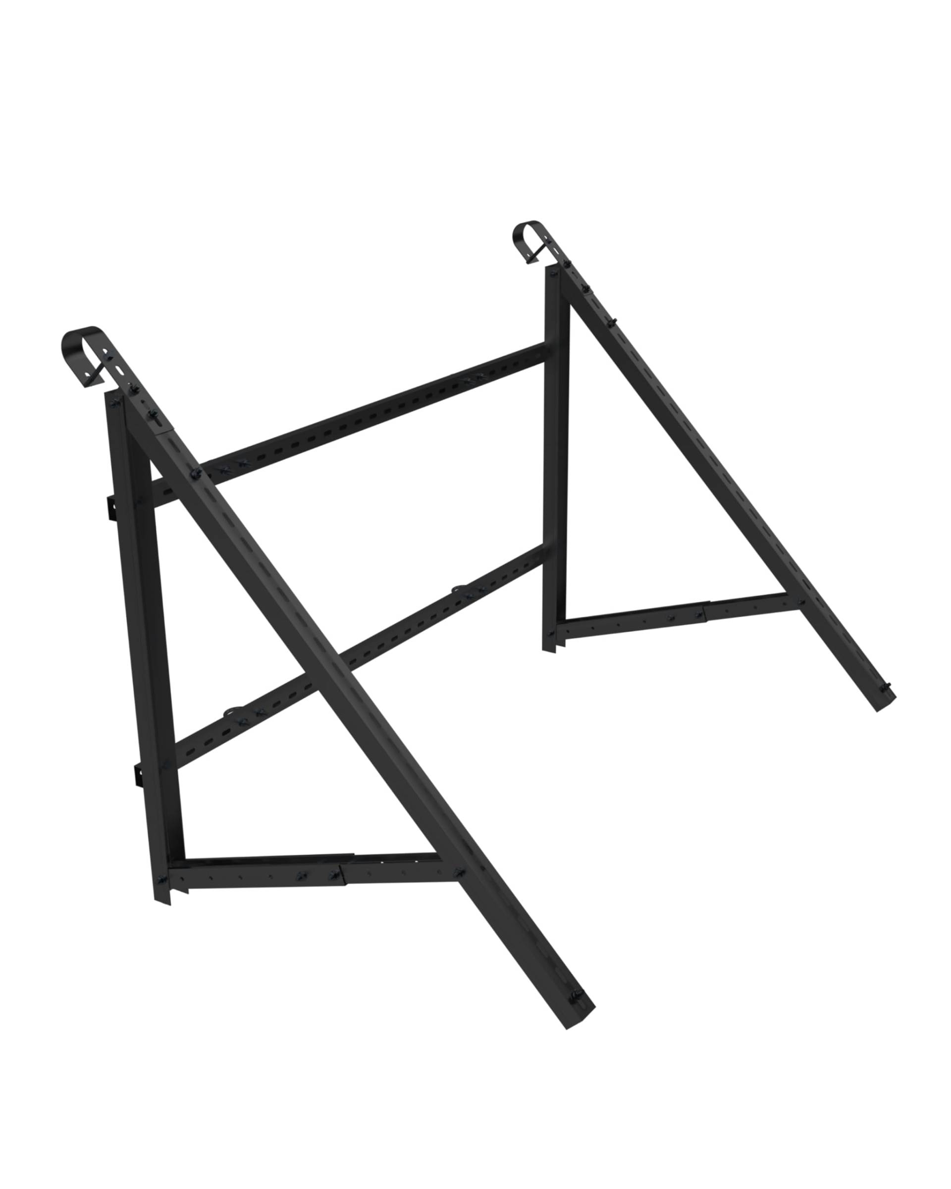 HSI Modul Halterung Balkonkraftwerk schwarz - Aluminium Balkonkraftwerk Halterung mit flexibler Winkeleinstellung, Stabil gegen Wind und Schneelast, Einfache Installation HSI Modul Halterung Balkonkraftwerk schwarz - Aluminium Balkonkraftwerk Halterung mit flexibler Winkeleinstellung, Stabil gegen Wind und Schneelast, Einfache Installation von TERGATO