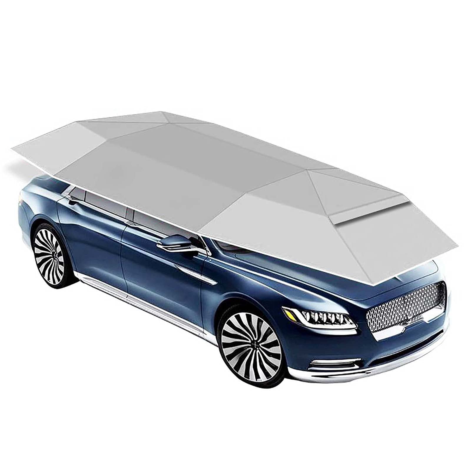 TERMALY 4,6 M Auto-Abdeckung Regenschirm-Sonnenschutz-Zelt, Outdoor-Anti-UV-Sonnenschutz-Sonnenschutz-Überdachungs-Abdeckung, Automatische Bewegliche Mobile Garagen-autoabdeckung,Silver TERMALY 4,6 M Auto-Abdeckung Regenschirm-Sonnenschutz-Zelt, Outdoor-Anti-UV-Sonnenschutz-Sonnenschutz-Überdachungs-Abdeckung, Automatische Bewegliche Mobile Garagen-autoabdeckung,Silver von TERMALY