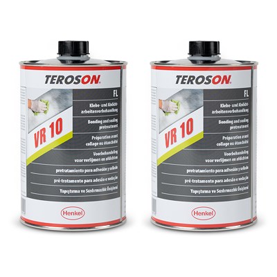 Teroson 2x 1 L VR 10 Reiniger zur Vorbereitung von zu verklebenden Fläche von TEROSON
