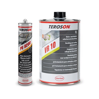 Teroson/loctite 310 ml PU 9200 1K-Polyurethanklebstoff + 1 L VR 10 Reiniger von TEROSON/LOCTITE
