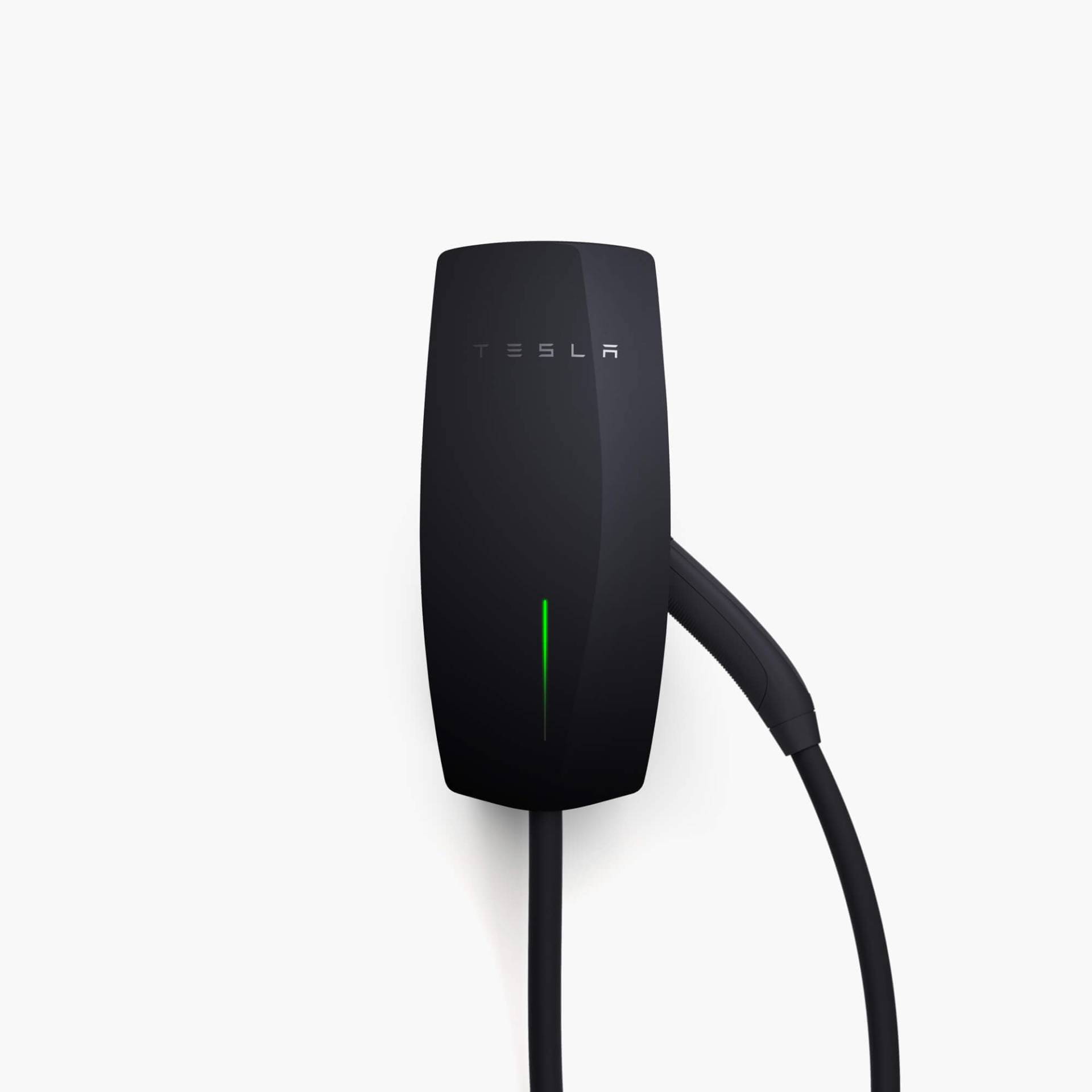 TESLA Wandanschluss, farblich abgestimmte Frontplatte, schwarz TESLA Wandanschluss, farblich abgestimmte Frontplatte, schwarz von TESLA