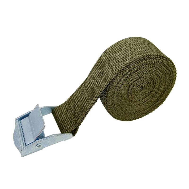 Zurrgurt, Spanngurte, 4M Ladungsgurte mit Schnallen-Zurrgurt for Motorrad, Auto, Fahrrad, Metall-Abschleppseil, starker Ratschen-Befestigungsgurt for päcktaschen(1x Green) von TETEOM
