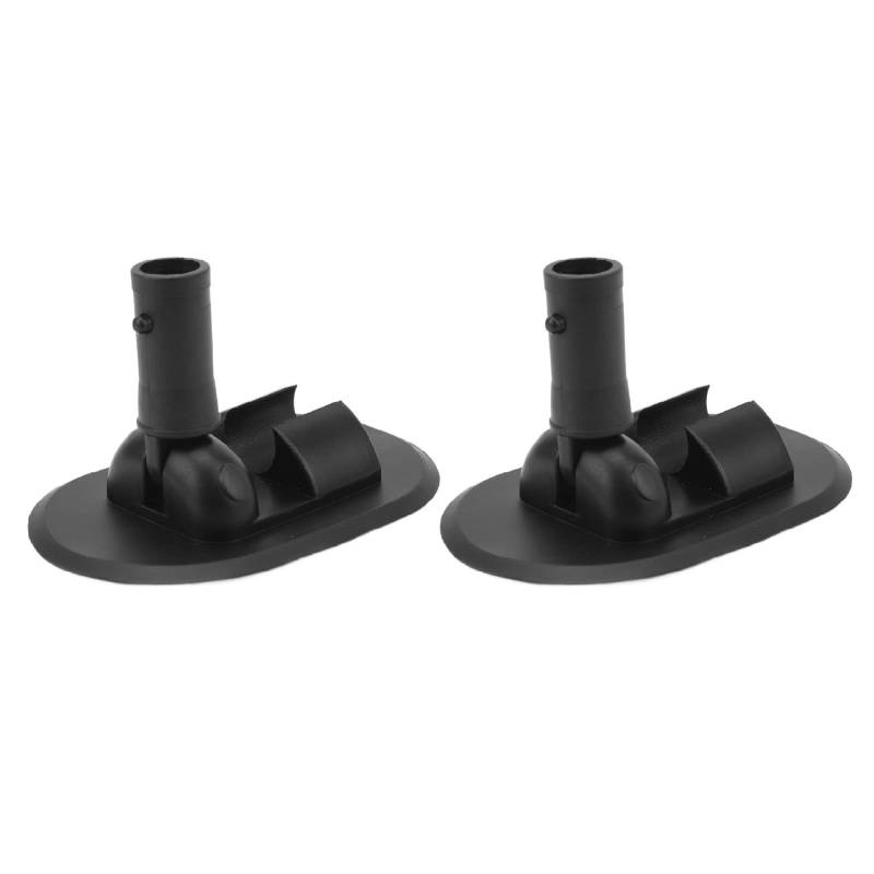 2PCS Aufblasbares Bootszelt Basis 180° Schwenkbare PVC Kayak Baldachin Befestigung Basis Speedboat Vordach für pneumatische Boote Paddelboot Kajaks und Enthusiasten von TEUOPIOE