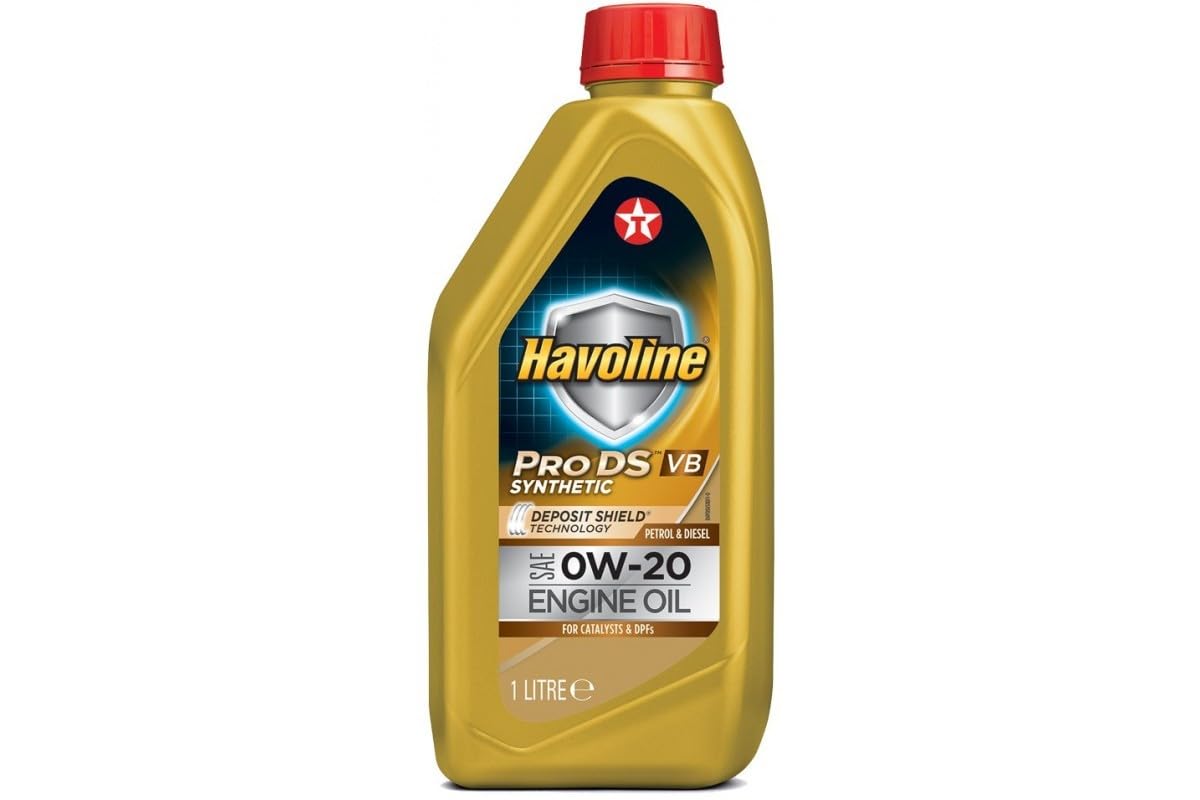 Havoline ProDS VB 0W-20 Synthetisches Motoröl für Autos 1 Liter von TEXACO