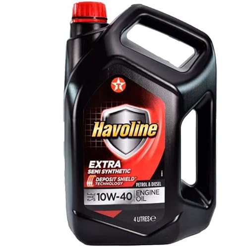 TEXACO Motoröl Havoline 10W-40 HC Synthese Öl (Hydro-Cracked) Motorenöl 4 L von TEXACO