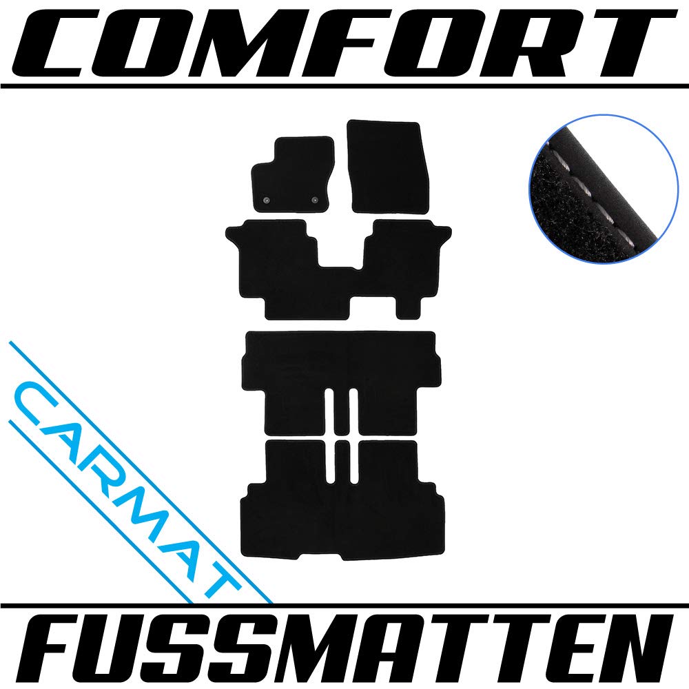 TEXER CARMAT Fussmatten Comfort FO/GTCY13/C/B von TEXER