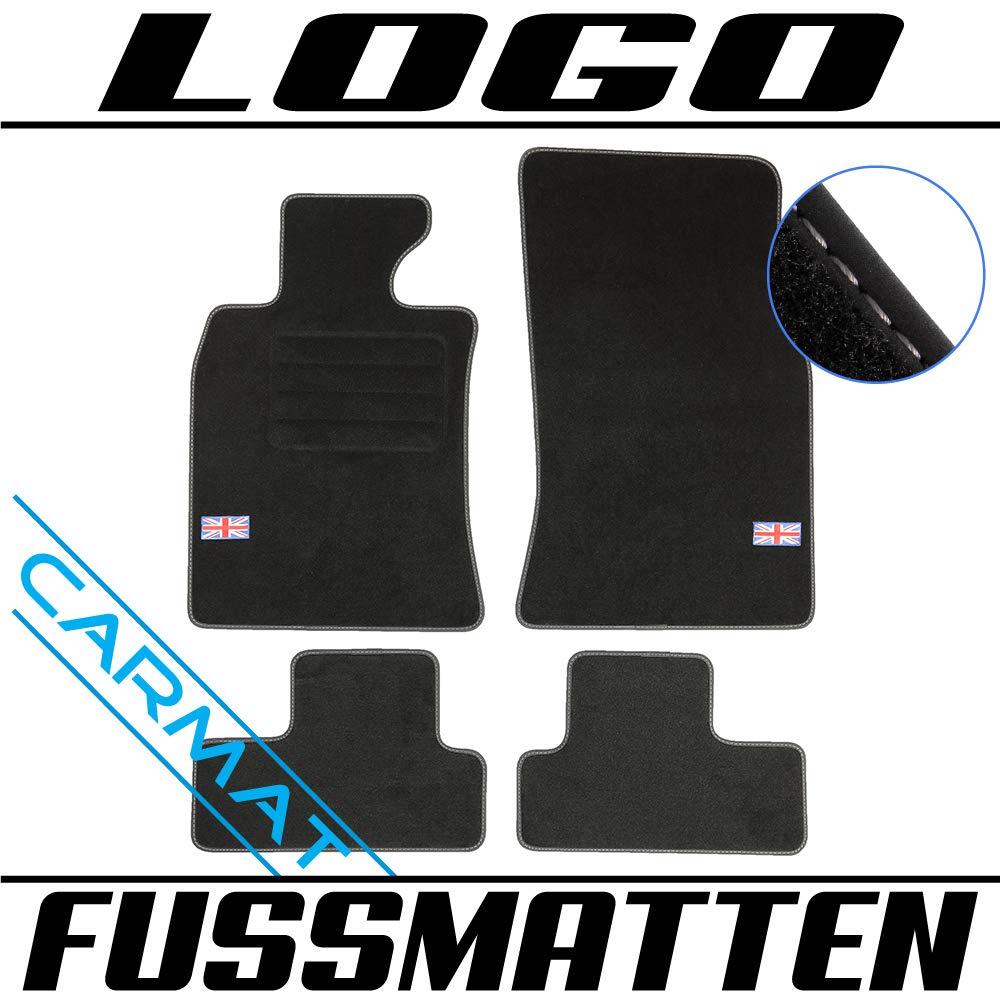 TEXER CARMAT Fussmatten mit Logo MN/R56Y06/L/B von TEXER