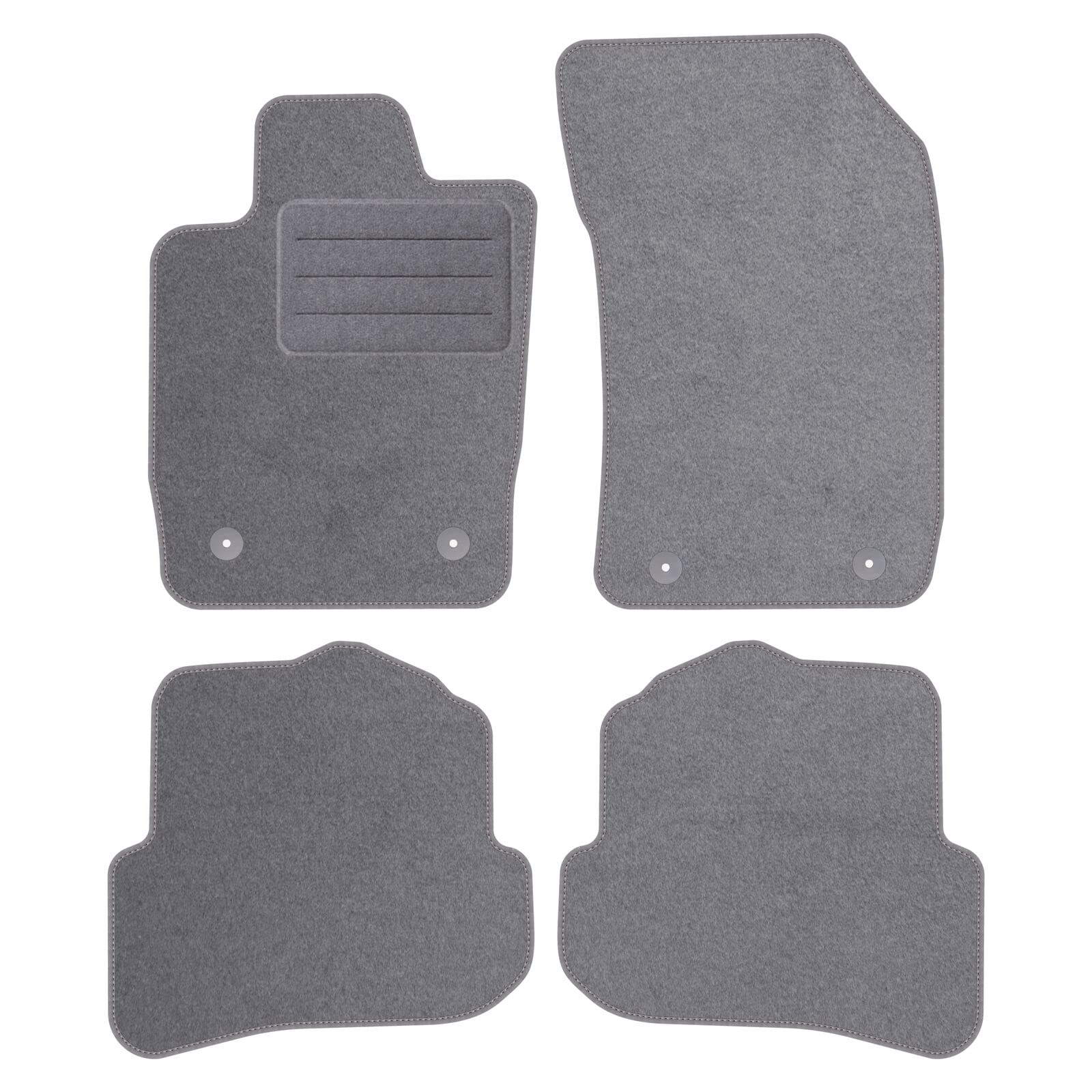 TEXER Textil Fußmatten Passend für Audi A1 8X Bj. 2010-2018 GRAU TEXER Textil Fußmatten Passend für Audi A1 8X Bj. 2010-2018 GRAU von TEXER