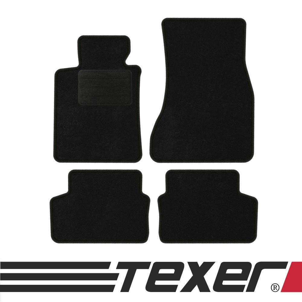 TEXER Textil Fußmatten Passend für BMW 5 G30 Bj. 2016- Basic von TEXER
