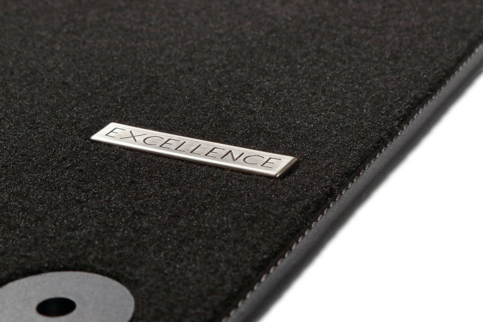 TEXER Textil Fußmatten Passend für Citroen C4 Grand Picasso II Bj. 2013-2018 Excellence von TEXER