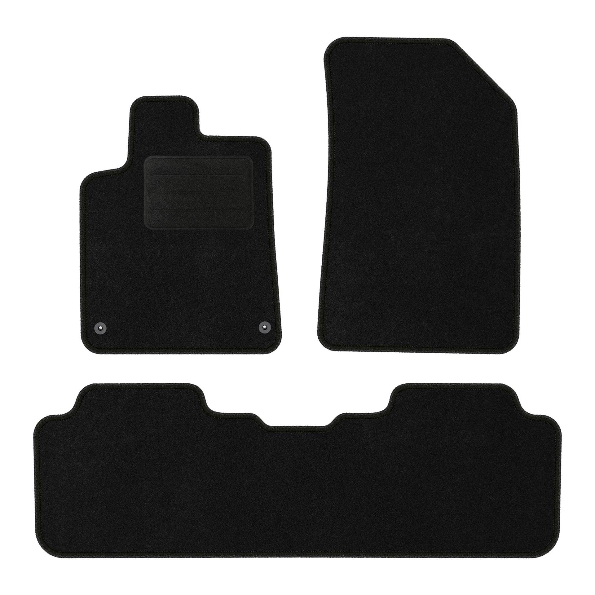 TEXER Textil Fußmatten Passend für Citroen C5 I Bj. 2001-2008 Basic von TEXER