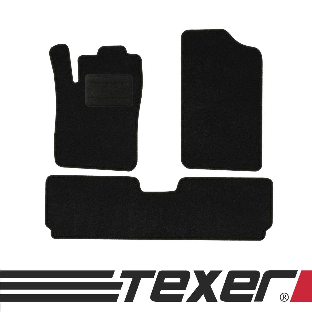 TEXER Textil Fußmatten Passend für Citroen Xsara Picasso Bj. 1999-2010 Basic von TEXER