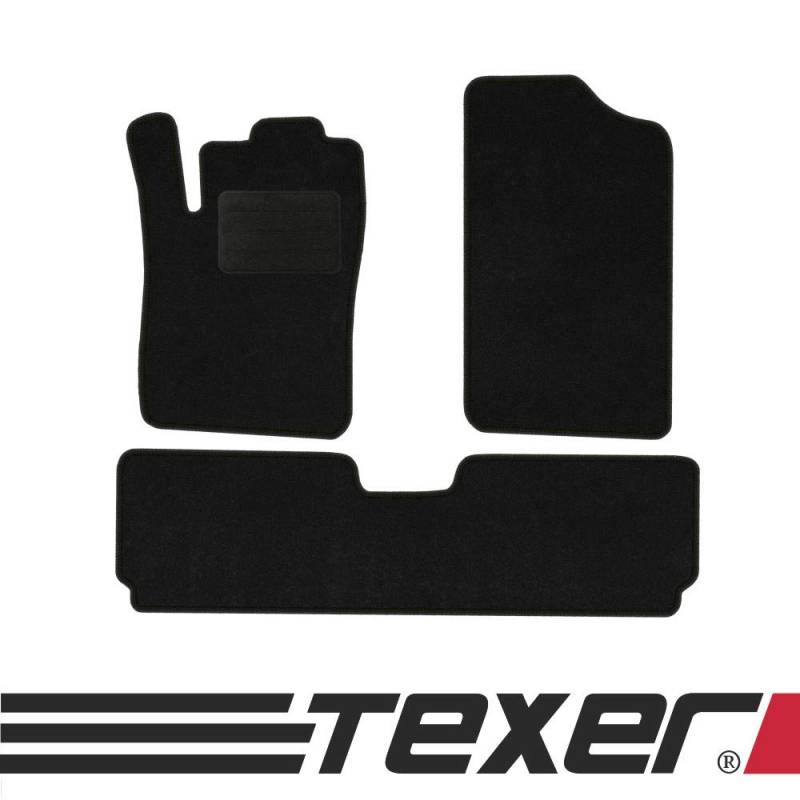 TEXER Textil Fußmatten Passend für Citroen Xsara Picasso Bj. 1999-2010 Basic von TEXER