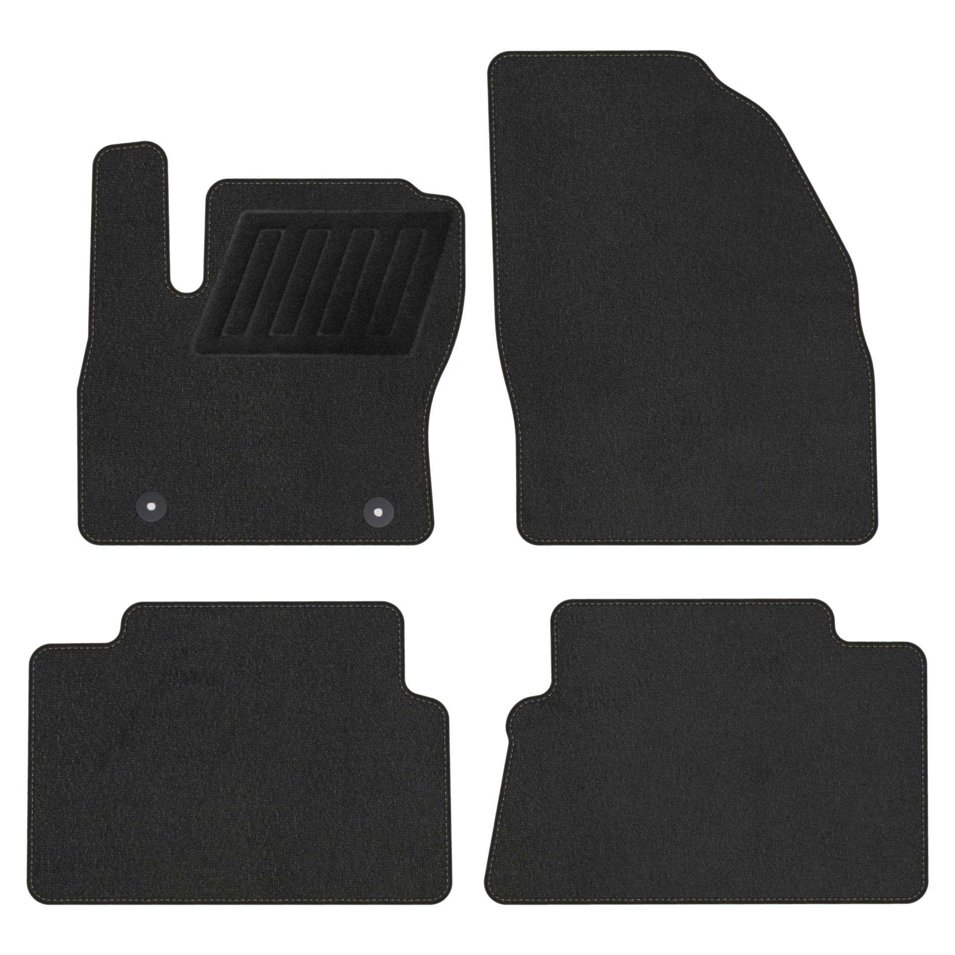 TEXER Textil Fußmatten Passend für Ford Kuga I 2011-2012 Comfort TEXER Textil Fußmatten Passend für Ford Kuga I 2011-2012 Comfort von TEXER