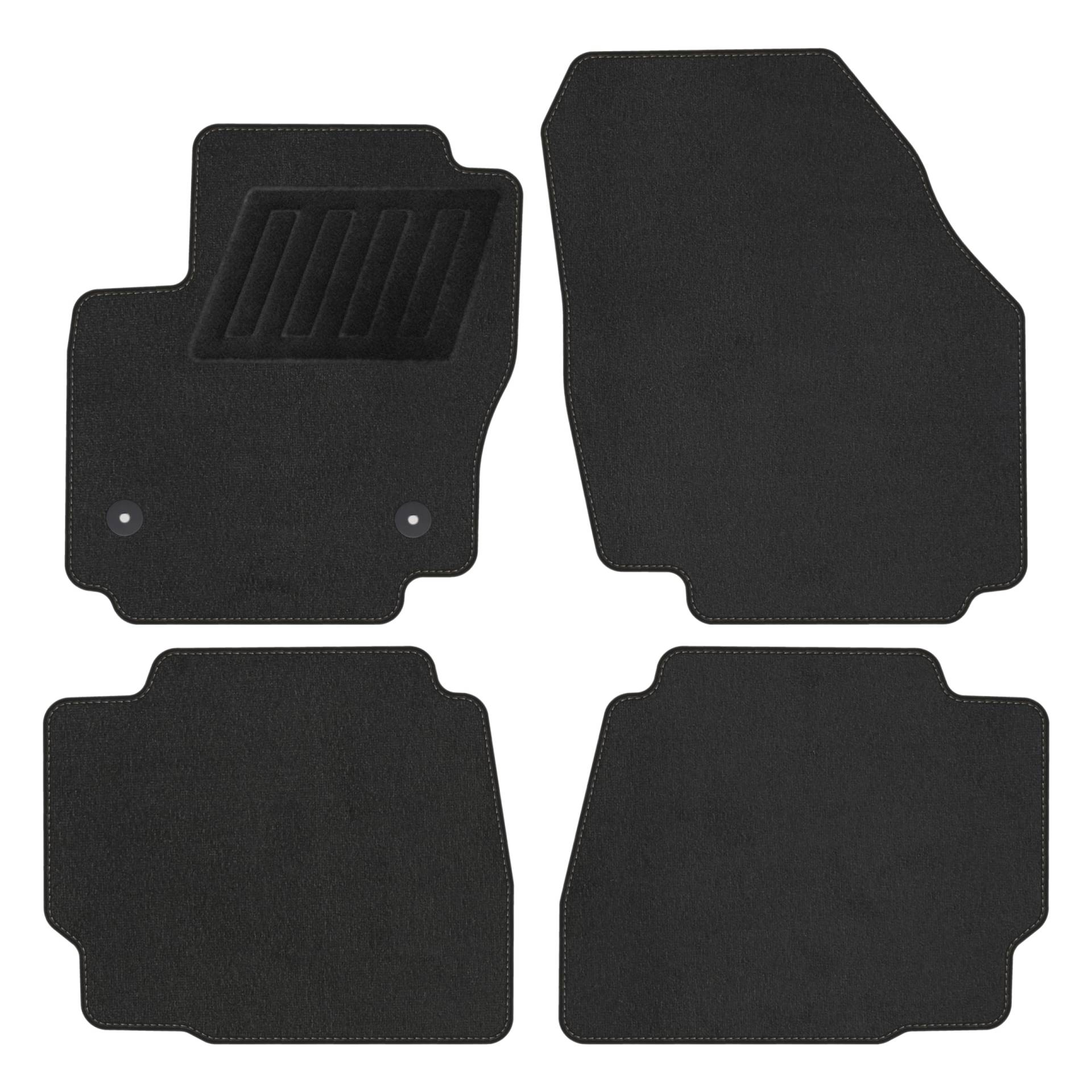 TEXER Textil Fußmatten Passend für Ford Mondeo IV 2012-2014 Comfort TEXER Textil Fußmatten Passend für Ford Mondeo IV 2012-2014 Comfort von TEXER