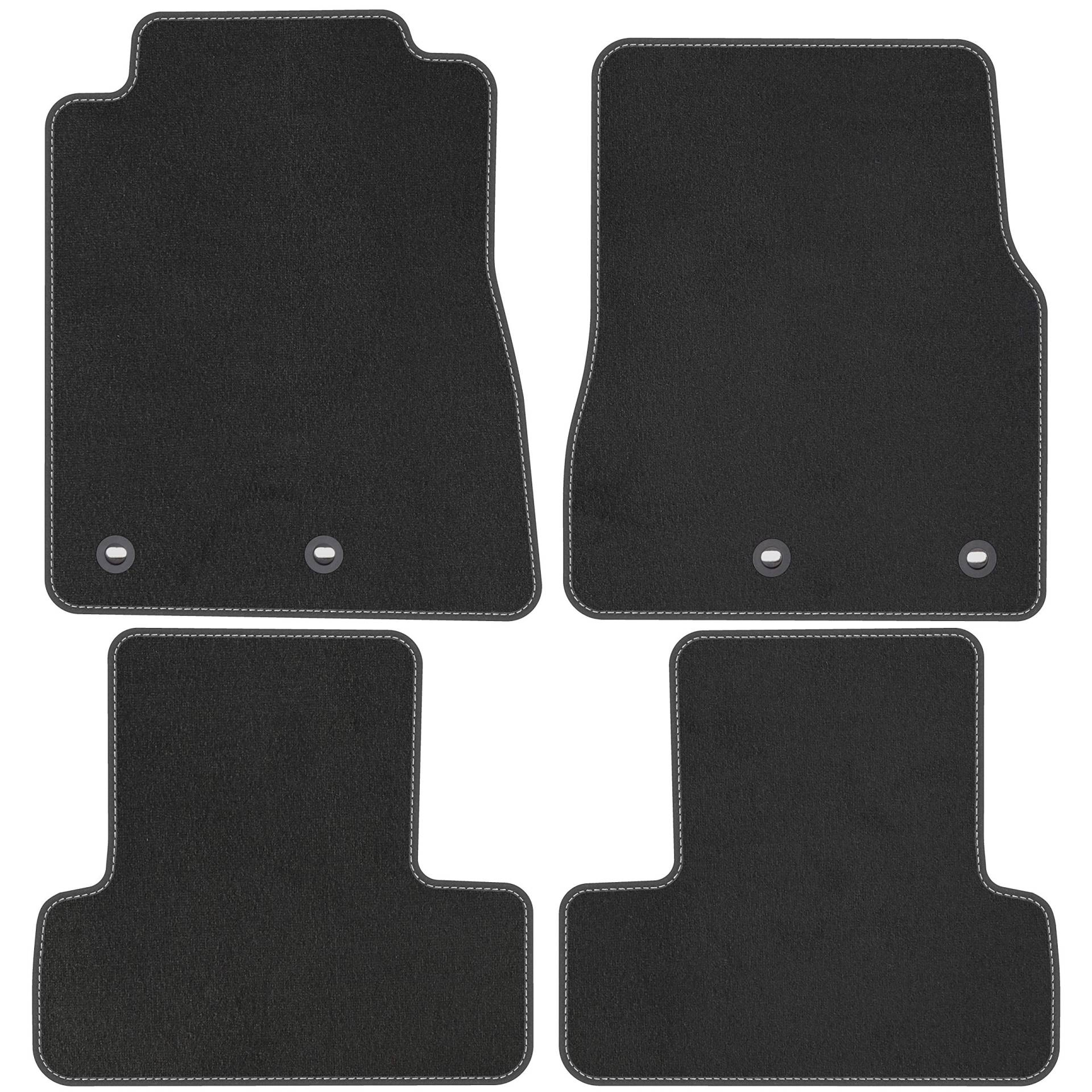 TEXER Textil Fußmatten Passend für Ford Mustang V FL Bj. 2009-2013 Premium TEXER Textil Fußmatten Passend für Ford Mustang V FL Bj. 2009-2013 Premium von TEXER