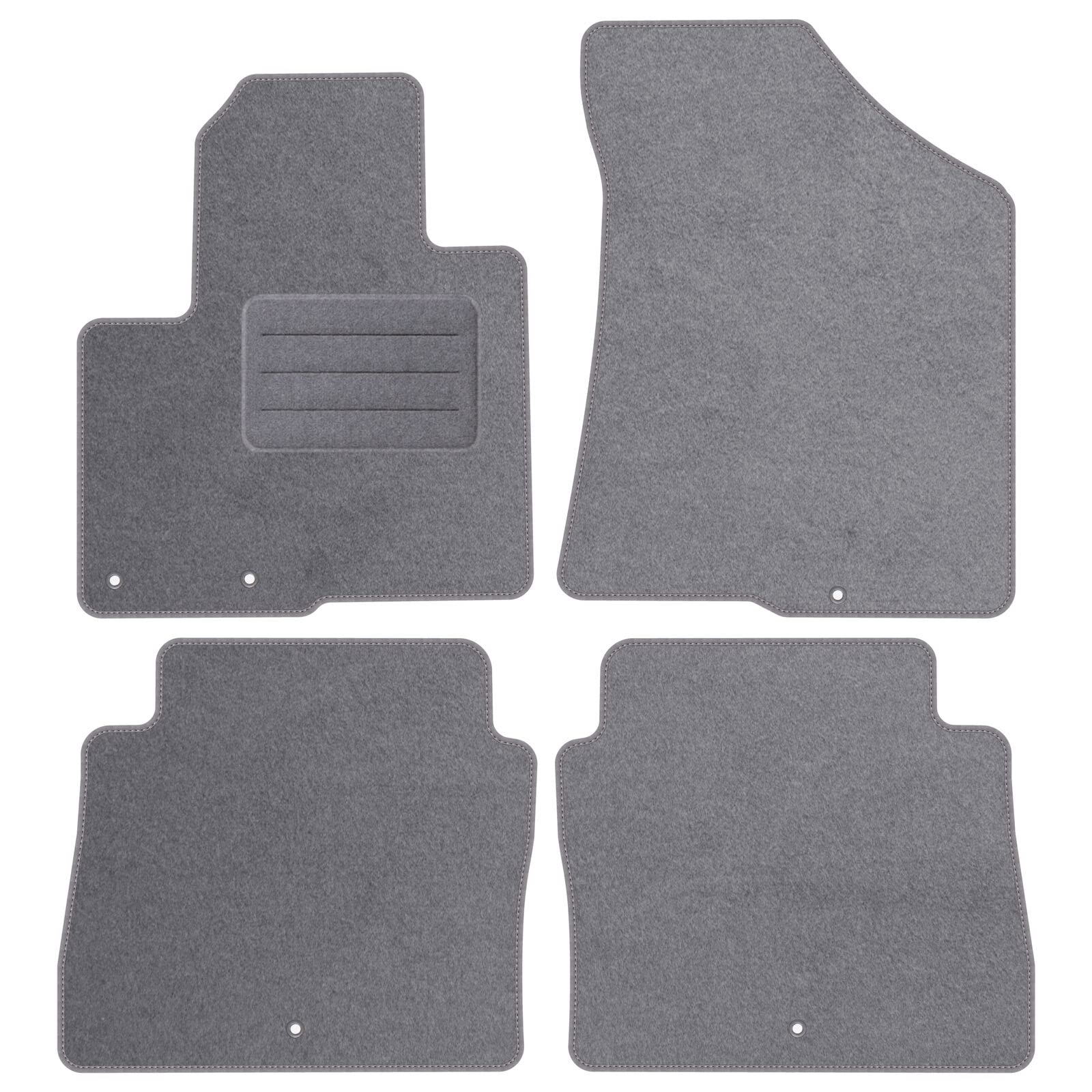 TEXER Textil Fußmatten Passend für Hyundai Santa Fe II 2010-2012 GRAU TEXER Textil Fußmatten Passend für Hyundai Santa Fe II 2010-2012 GRAU von TEXER