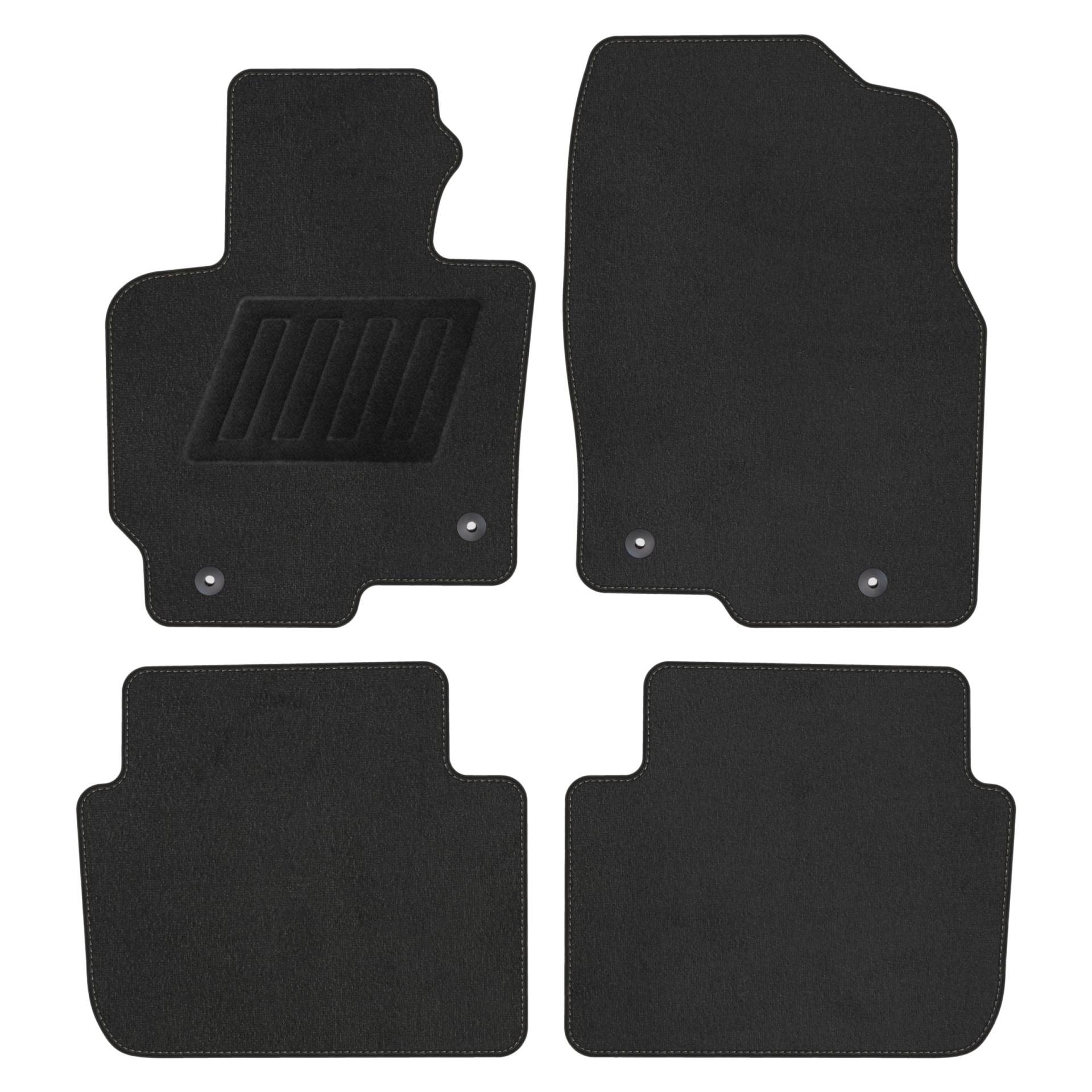 TEXER Textil Fußmatten Passend für Mazda CX-5 2012-2017 Comfort TEXER Textil Fußmatten Passend für Mazda CX-5 2012-2017 Comfort von TEXER
