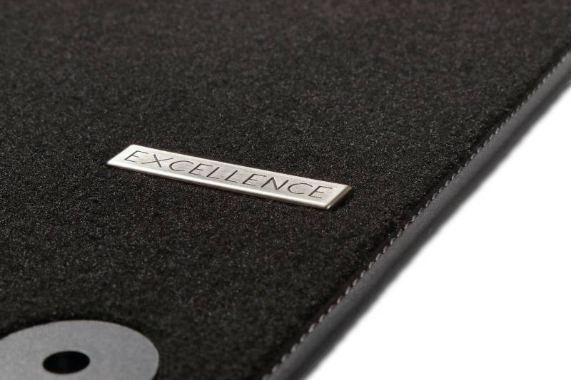 TEXER Textil Fußmatten Passend für Nissan Pulsar Bj. 2014-2018 Excellence von TEXER