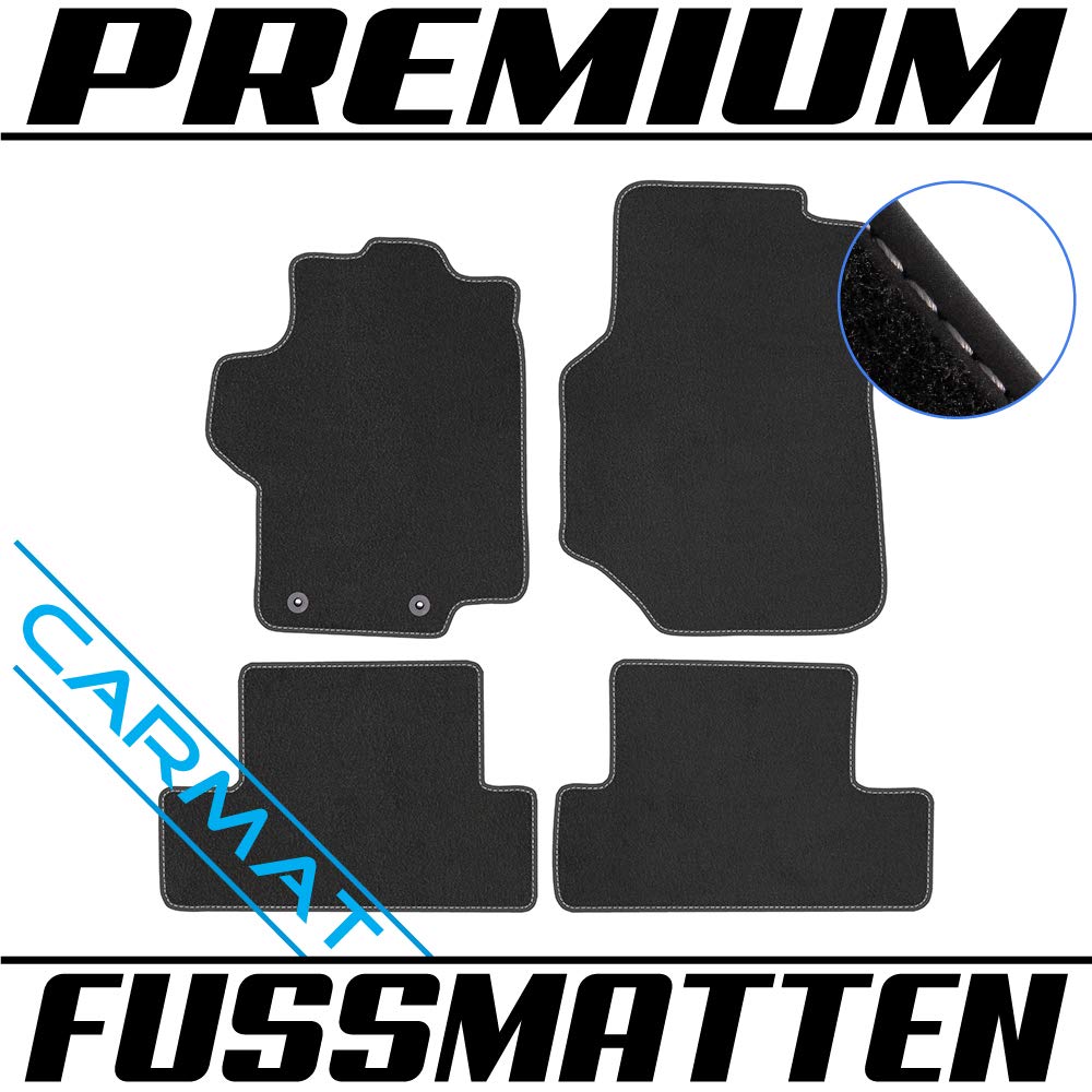 TEXER Textil Fußmatten Passend für Peugeot 1007 Bj. 2005-2009 Premium TEXER Textil Fußmatten Passend für Peugeot 1007 Bj. 2005-2009 Premium von TEXER