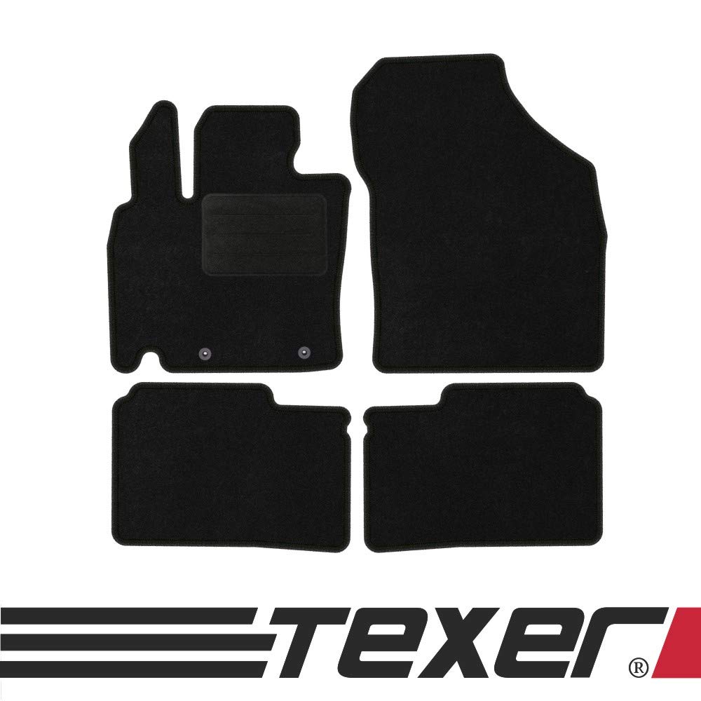 TEXER Textil Fußmatten Passend für Suzuki Ignis III Bj. 2016-2020 Basic von TEXER