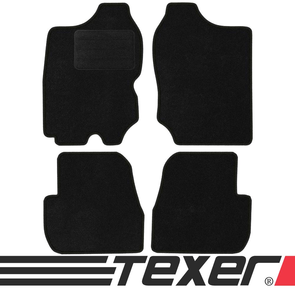 TEXER Textil Fußmatten Passend für Suzuki Jimny III Bj. 1998-2018 Basic von TEXER