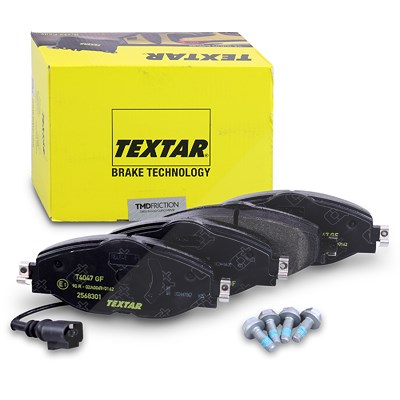 Textar Bremsbelagsatz mit VWK Vorne [Hersteller-Nr. 2568301] für Audi, Cupra, Seat, Skoda, VW von TEXTAR