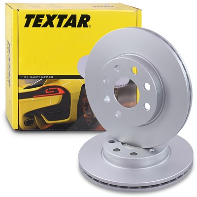 Textar Bremsscheibe [Hersteller-Nr. 92111403] für Opel, Vauxhall von TEXTAR