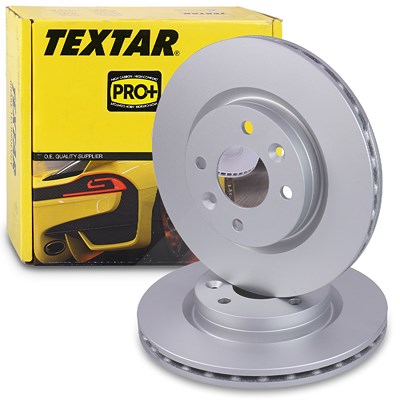 Textar Bremsscheibe [Hersteller-Nr. 92292103] für Dacia, Lada, Nissan, Renault von TEXTAR