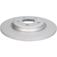 Bremsscheibe TEXTAR 92282803 hinten, voll, 1 Stück von Textar