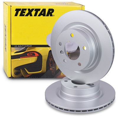 Textar Bremsscheibe belüftet hinten [Hersteller-Nr. 92133003] für BMW von TEXTAR