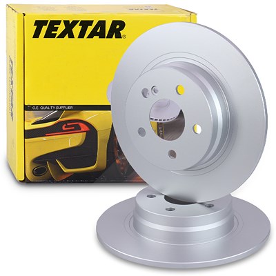 Textar Bremsscheibe voll hinten [Hersteller-Nr. 92163303] für Mercedes-Benz von TEXTAR