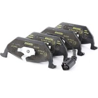TEXTAR Bremsbelagsatz Q+ mit integriertem Verschleißwarnkontakt 2313101 Bremsbeläge,Bremsklötze VW,AUDI,SKODA,Golf IV Schrägheck (1J1) TEXTAR Bremsbelagsatz Q+ mit integriertem Verschleißwarnkontakt 2313101 Bremsbeläge,Bremsklötze VW,AUDI,SKODA,Golf IV Schrägheck (1J1) von TEXTAR