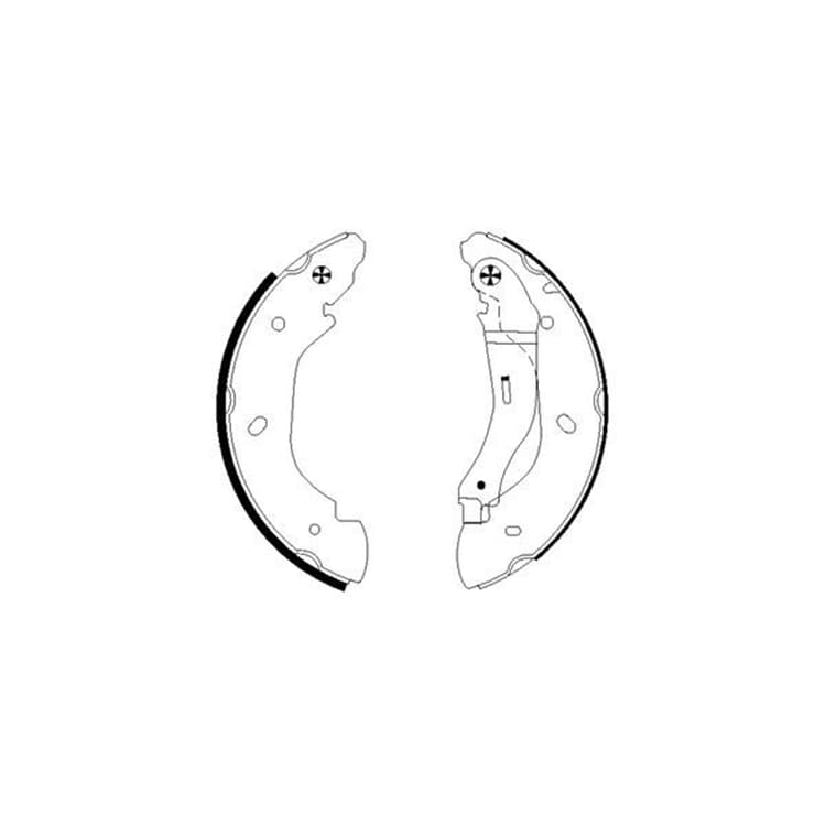 Textar Bremsbacken hinten Ford Transit Textar Bremsbacken hinten Ford Transit von TEXTAR