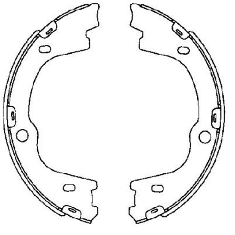 Textar Bremsbacken hinten Hyundai H-1 Ix55 Textar Bremsbacken hinten Hyundai H-1 Ix55 von TEXTAR